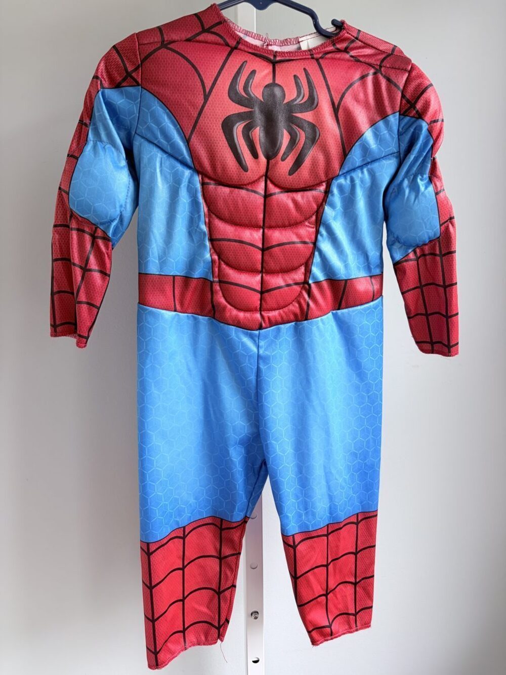 Marvel Spidey and His Amazing Friends Spider-Man Muscle Costume Jumpsuit 2T